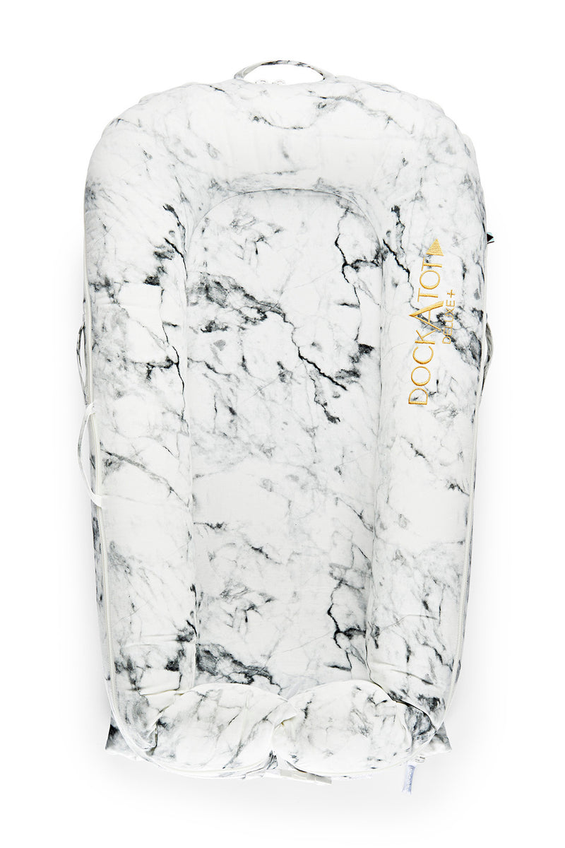 Deluxe+ Dock - Carrara Marble – The Brain Possible®