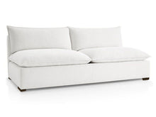 Load image into Gallery viewer, Organic Armless Loveseat Modular