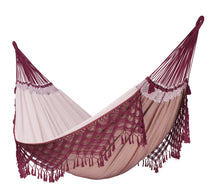 Load image into Gallery viewer, Bossanova Bordeaux - Organic Cotton Kingsize Classic Hammock