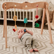Load image into Gallery viewer, Wooden Baby Gym
