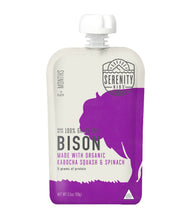 Load image into Gallery viewer, Grass Fed Bison with Organic Kabocha Squash & Spinach Baby Food