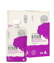 Load image into Gallery viewer, Grass Fed Bison with Organic Kabocha Squash & Spinach Baby Food