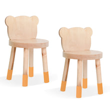 Load image into Gallery viewer, Baba Bear Solid Wood Kids Chair (set of 2)