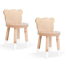 Load image into Gallery viewer, Baba Bear Solid Wood Kids Chair (set of 2)
