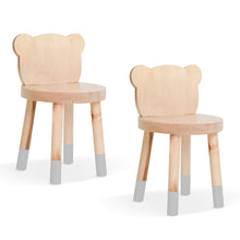 Load image into Gallery viewer, Baba Bear Solid Wood Kids Chair (set of 2)