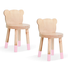 Load image into Gallery viewer, Baba Bear Solid Wood Kids Chair (set of 2)