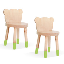Load image into Gallery viewer, Baba Bear Solid Wood Kids Chair (set of 2)