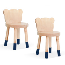 Load image into Gallery viewer, Baba Bear Solid Wood Kids Chair (set of 2)