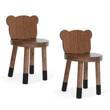 Load image into Gallery viewer, Baba Bear Solid Wood Kids Chair (set of 2)