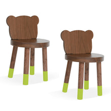 Load image into Gallery viewer, Baba Bear Solid Wood Kids Chair (set of 2)