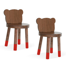 Load image into Gallery viewer, Baba Bear Solid Wood Kids Chair (set of 2)