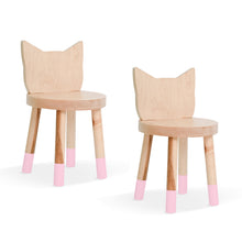 Load image into Gallery viewer, Kitty Kids Chair (set of 2)