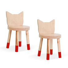 Load image into Gallery viewer, Kitty Kids Chair (set of 2)