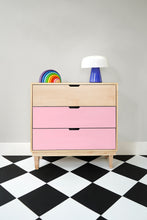Load image into Gallery viewer, Kabano Modern Kids 3-Drawer Dresser