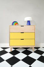 Load image into Gallery viewer, Kabano Modern Kids 3-Drawer Dresser