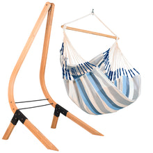 Load image into Gallery viewer, Vela Caramel - FSC Certified Spruce Stand for Basic Hammock Chairs