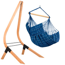 Load image into Gallery viewer, Vela Caramel - FSC Certified Spruce Stand for Basic Hammock Chairs