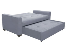 Load image into Gallery viewer, Eco Sofa Bed Upholstered Natural Fiber Couch Non Toxic Slate
