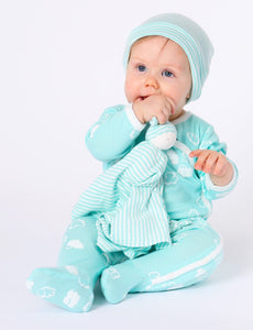 Side Snap Footie Baby Outfit