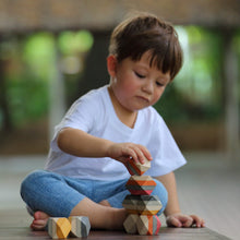 Load image into Gallery viewer, Geo Stacking Rock