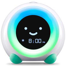Load image into Gallery viewer, LittleHippo Mella Ready to Rise Children's Trainer, Alarm Clock, Night Light and Sleep Sounds Machine