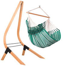 Load image into Gallery viewer, Vela Caramel - FSC Certified Spruce Stand for Basic Hammock Chairs