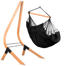 Load image into Gallery viewer, Vela Caramel - FSC Certified Spruce Stand for Basic Hammock Chairs
