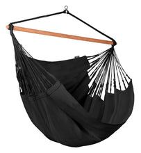 Load image into Gallery viewer, Habana Onyx - Organic Cotton Kingsize Hammock Chair
