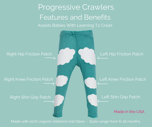 Progressive Crawlers Organic Anti-Slip Grip Pants