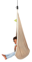 Load image into Gallery viewer, Joki Teddy - Organic Cotton Kids Hanging Nest with Suspension
