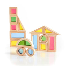 Load image into Gallery viewer, Junior Rainbow Blocks 20-Piece Set