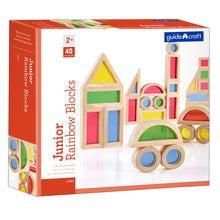 Load image into Gallery viewer, Junior Rainbow Blocks 40-Piece Set