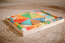 Load image into Gallery viewer, Jumbo Natural Rainbow Blocks - 86 Pieces