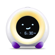Load image into Gallery viewer, LittleHippo Mella Ready to Rise Children's Trainer, Alarm Clock, Night Light and Sleep Sounds Machine