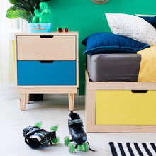 Load image into Gallery viewer, Kabano Modern Kids 2-Drawer Nightstand