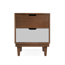 Load image into Gallery viewer, Kabano Modern Kids 2-Drawer Nightstand
