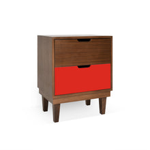 Load image into Gallery viewer, Kabano Modern Kids 2-Drawer Nightstand