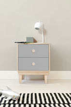 Load image into Gallery viewer, Lukka Modern Kids 2-Drawer Nightstand