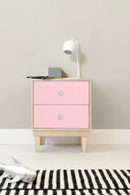 Load image into Gallery viewer, Lukka Modern Kids 2-Drawer Nightstand