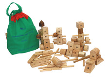 Load image into Gallery viewer, Natural Wood Construction Set
