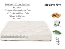 Load image into Gallery viewer, Natural Plus Vegan Cotton Mattress