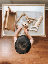 Load image into Gallery viewer, Natural Wooden Tool Set