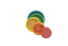 Load image into Gallery viewer, Natural Colored Nesting and Stacking Bowls