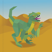 Load image into Gallery viewer, Paint by Sticker: Dinosaurs