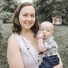 Load image into Gallery viewer, Teething Necklace for Mom, Peace + Calm