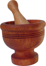 Load image into Gallery viewer, Wooden Pestle & Mortar