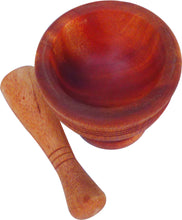 Load image into Gallery viewer, Wooden Pestle & Mortar