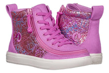 Load image into Gallery viewer, Kids' Pink Printed Billy Classic Lace Highs