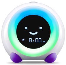 Load image into Gallery viewer, LittleHippo Mella Ready to Rise Children's Trainer, Alarm Clock, Night Light and Sleep Sounds Machine