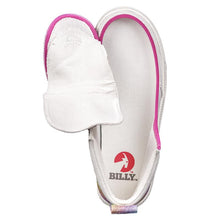 Load image into Gallery viewer, Kids' White Rainbow Billy Classic Lace Highs